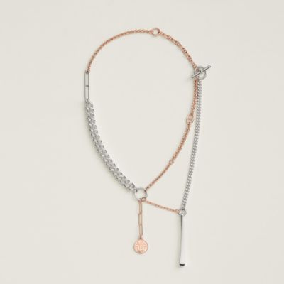 新作♡シンプル上品【HERMES】Collier Chaine d'ancre Punk Chaine d'ancre Punk long necklace | Hermès USA